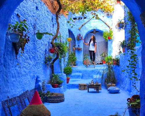 Tour 8 Days Marrakech to Tangier Tour via Fez Chefchaouen Desert